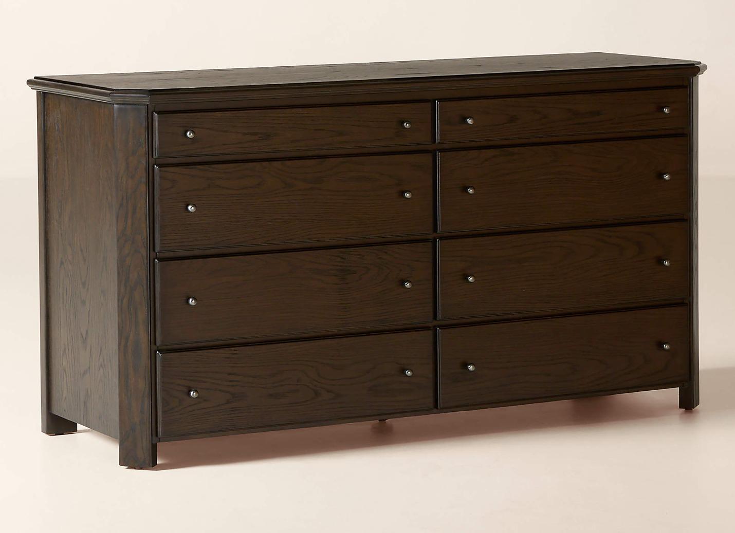 Fluted Wood Credenza
